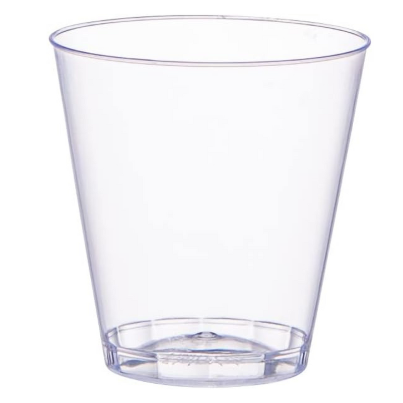 [Case of 2000] Clear Hard Plastic Shot Glasses 2 oz. Disposable Shot Cups
