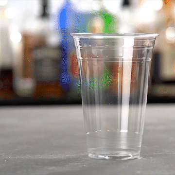 [Case of 1000] 10 oz. Clear PET Plastic Cold Cups