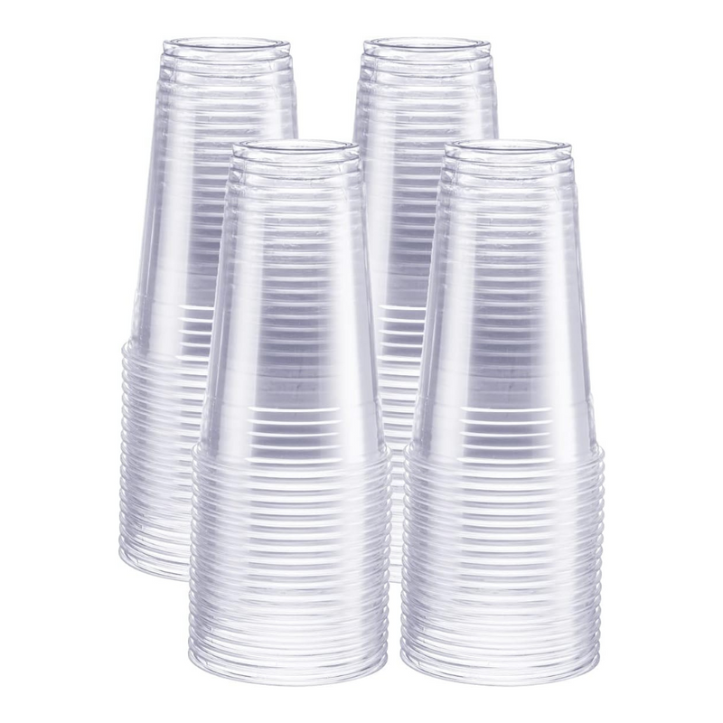 24 oz. Crystal Clear PET Plastic Cups