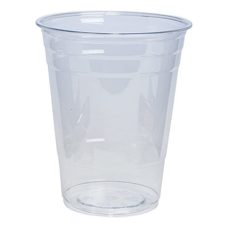 16 oz Crystal Clear PET Plastic Cups - PACKTHISMEAL