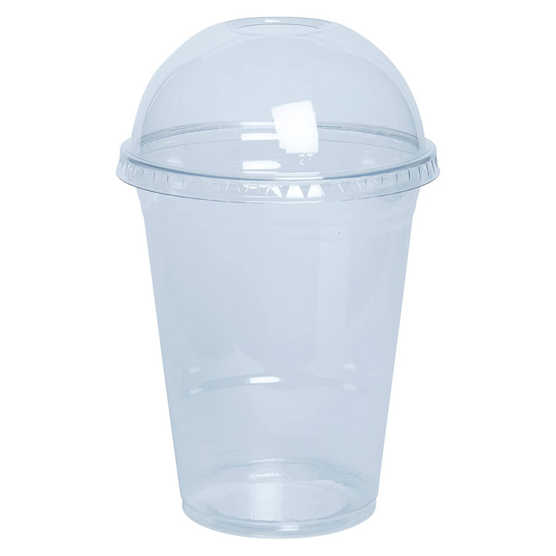 Smoothie Cups  Clear Plastic Dome Lids