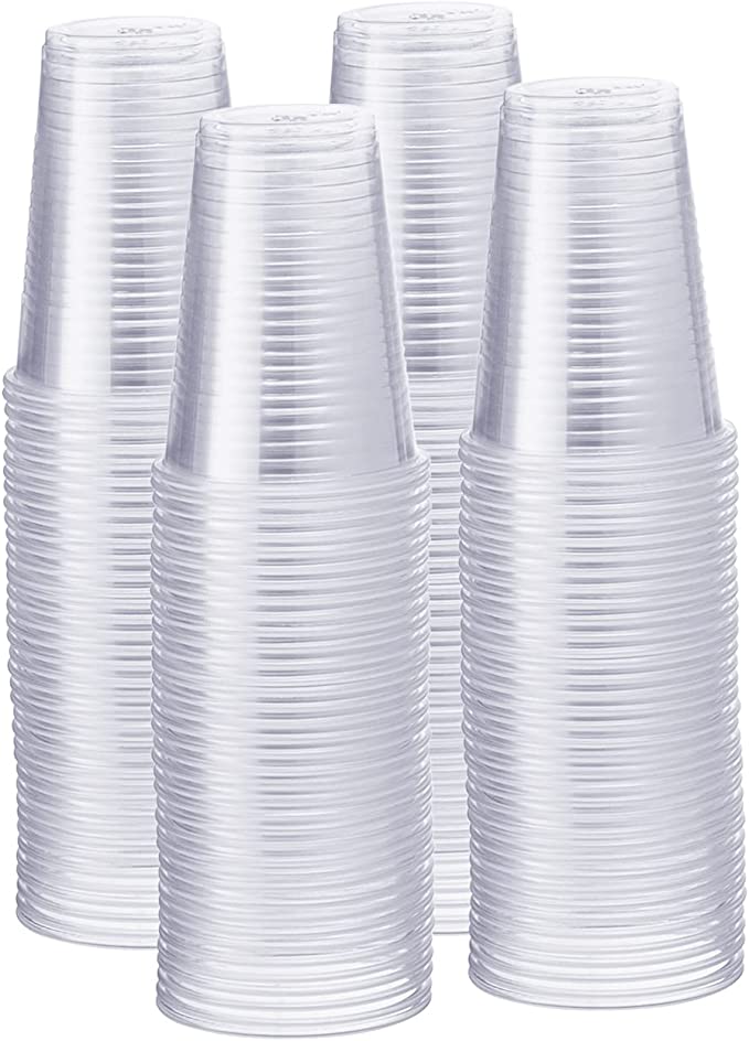 9 oz. Clear Disposable Plastic Drinking Cups