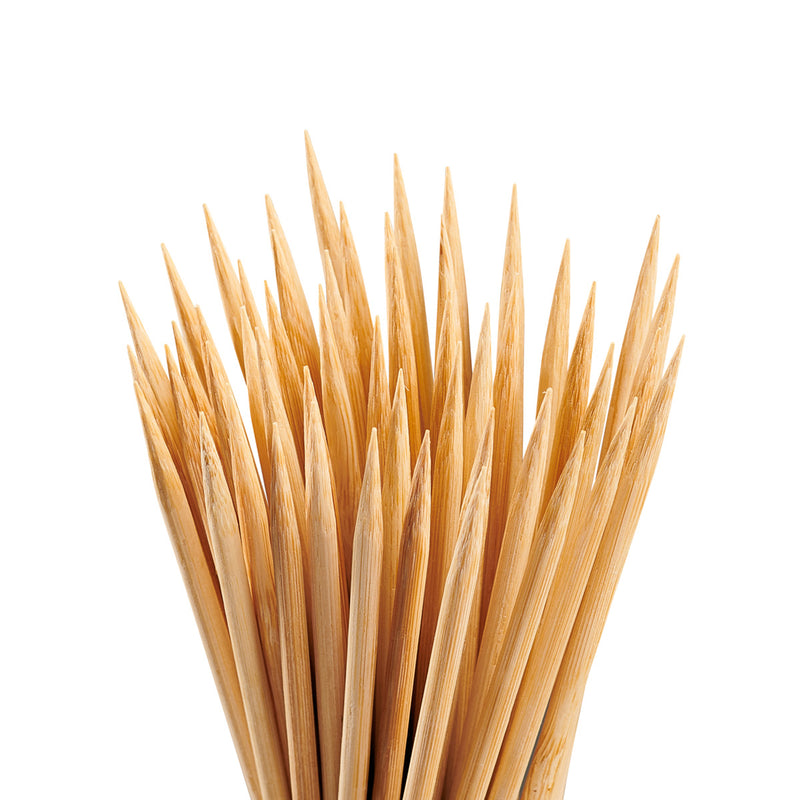 6 Inch Bamboo Skewers For Kabob, Grilling, Fruits, Appetizers, and Cocktails
