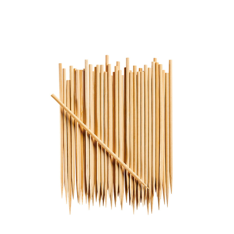 [Case of 5000] 6 Inch Bamboo Skewers For Kabob, Grilling, Fruits, Appetizers, and Cocktails