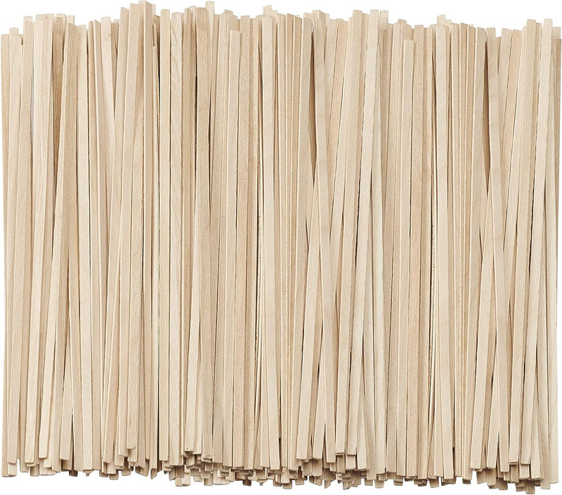 [Case of 10000] Pantry Value 5 Inch Wooden Coffee Stirrers - Wood Stir Sticks