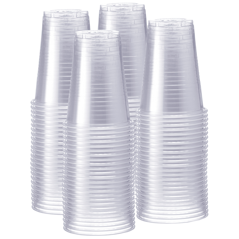16 oz. Clear Disposable Plastic Drinking Cups