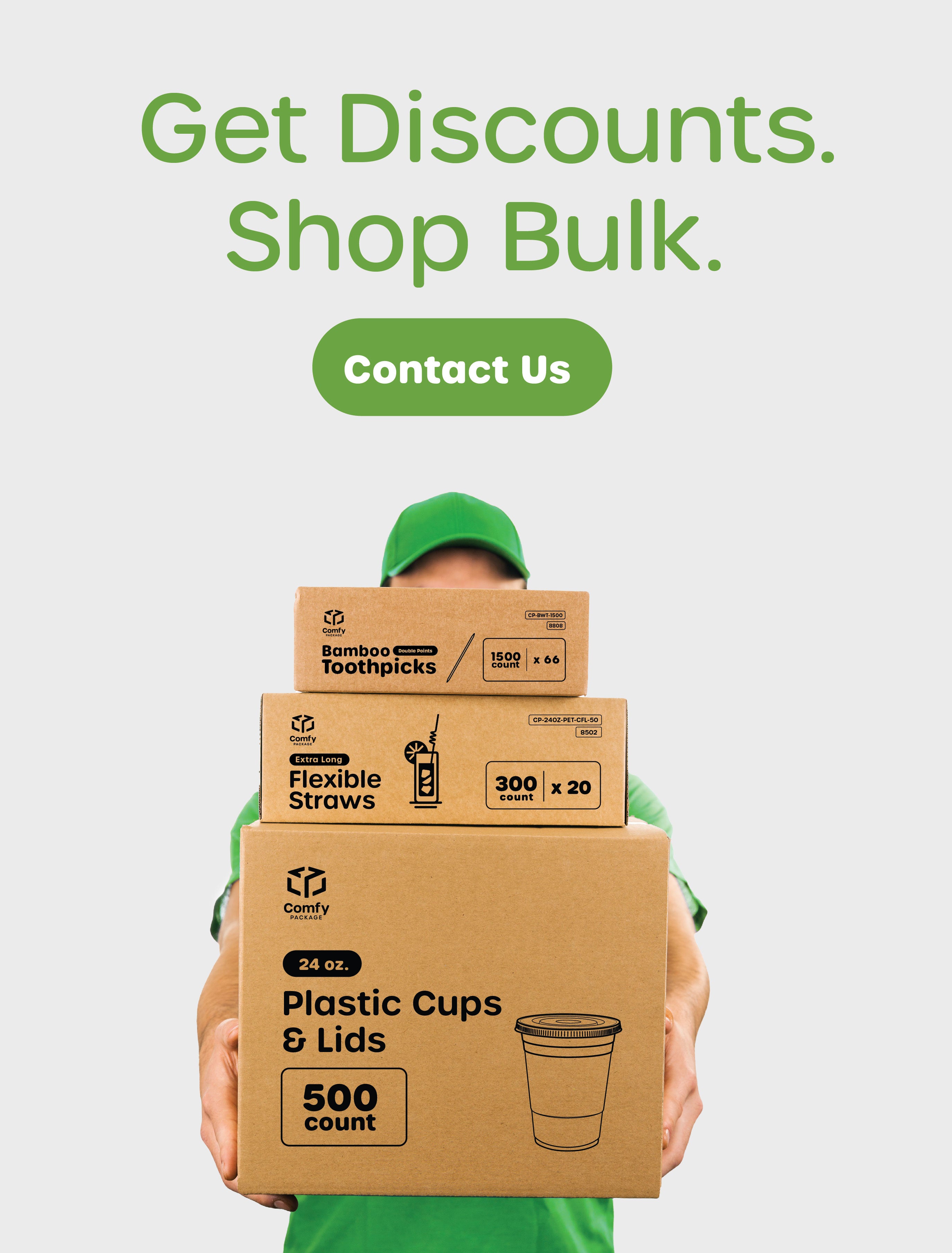Comfy Package, Recipientes desechables de plástico para almacenamiento de  alimentos con tapas herméticas, contenedores de slime [48 juegos, 8 onzas]