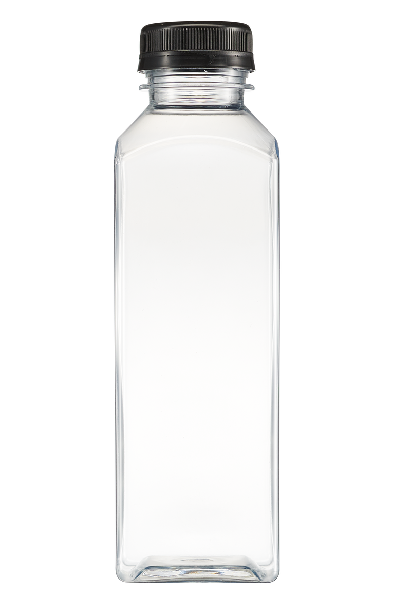  Reusable Clear Juice Bottles with Caps for Juicing