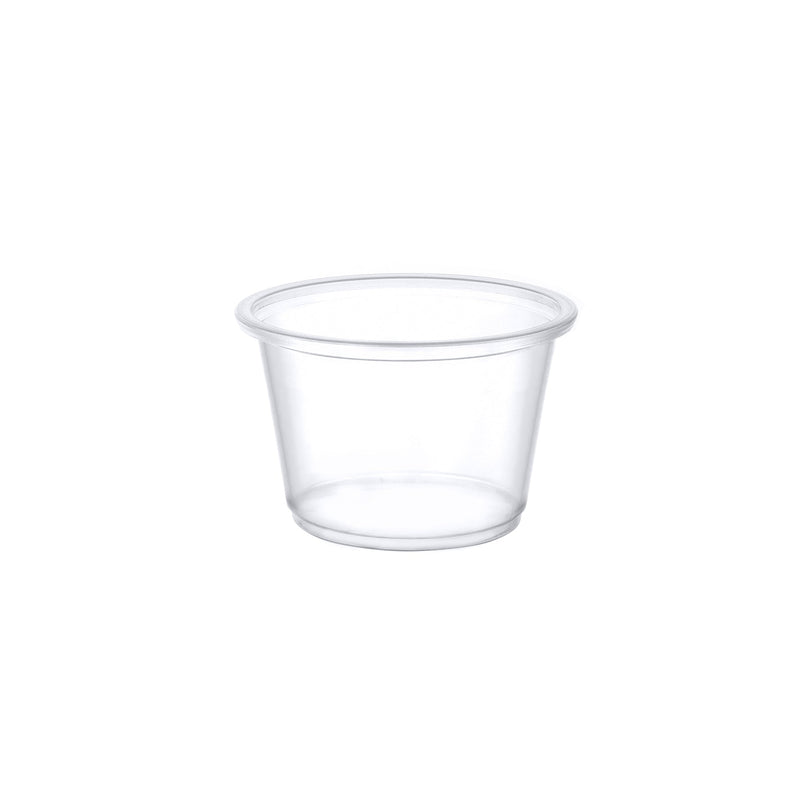 [Case of 2,500] 1 oz. Plastic Disposable Portion Cups (No Lids) Souffle Cups…