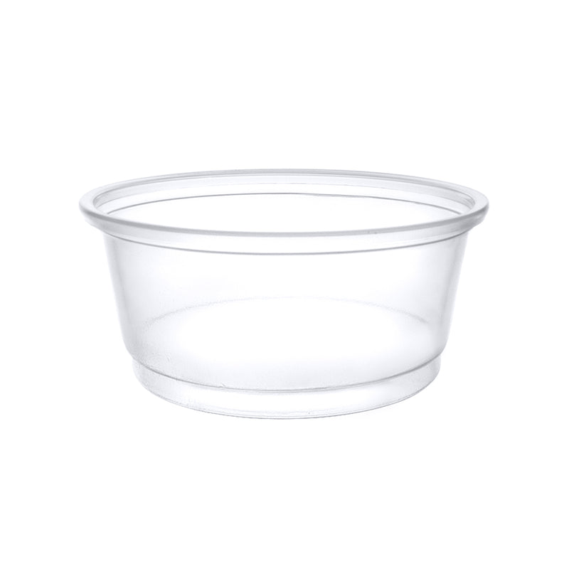 [250 Count - 3.25 oz.] Plastic Disposable Portion Cups (No Lids) Souffle Cups…