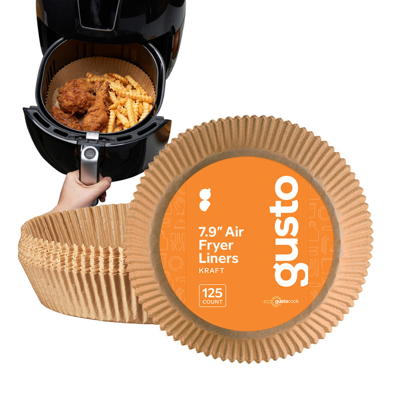 100 PCS Air Fryer Liners - 6.3 Inch Round Disposable Parchment Liners For Ninja Air Fryers