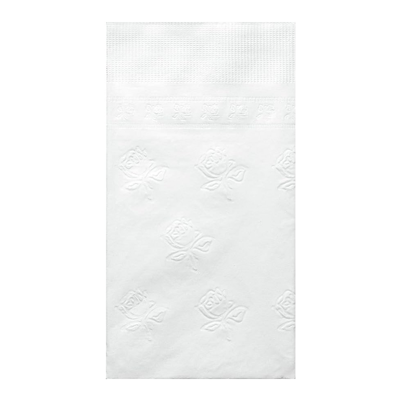 [Case of 2400] Paper Dinner Napkins Disposable 2-Ply White Party Napkins