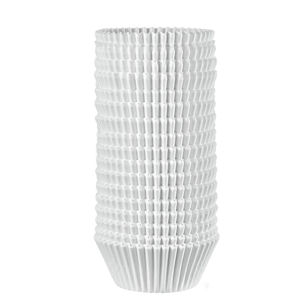 Standard Size White Cupcake Liners, Food Grade & Grease-Proof, Baking Cups