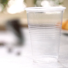 [Case of 2000]  7 oz. Clear Disposable Plastic Drinking Cups