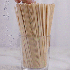GUSTO [7.5 Inch] Wooden Coffee Stirrers - Wood Stir Sticks (Formerly Comfy Package)