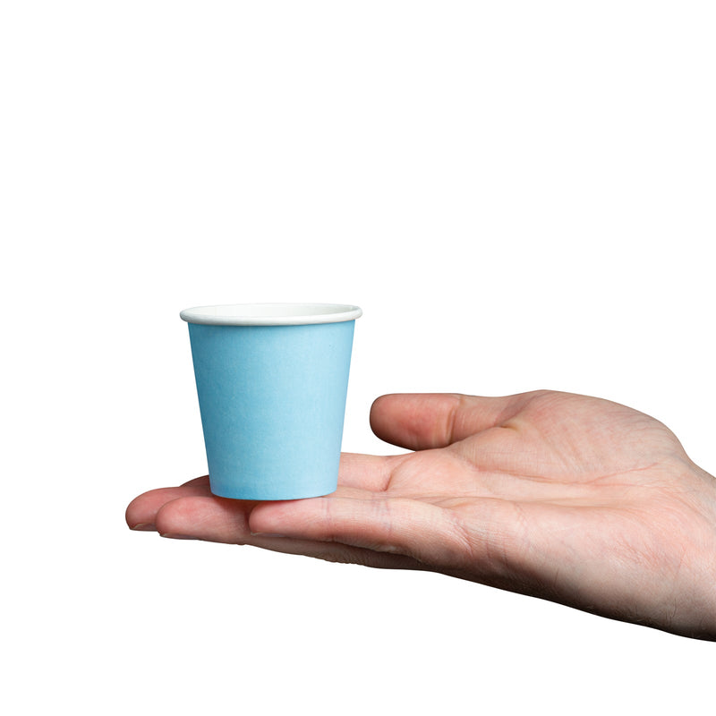 [Case of 3000] 3 oz. Small Paper Cups, Disposable Mini Bathroom Mouthwash Cups